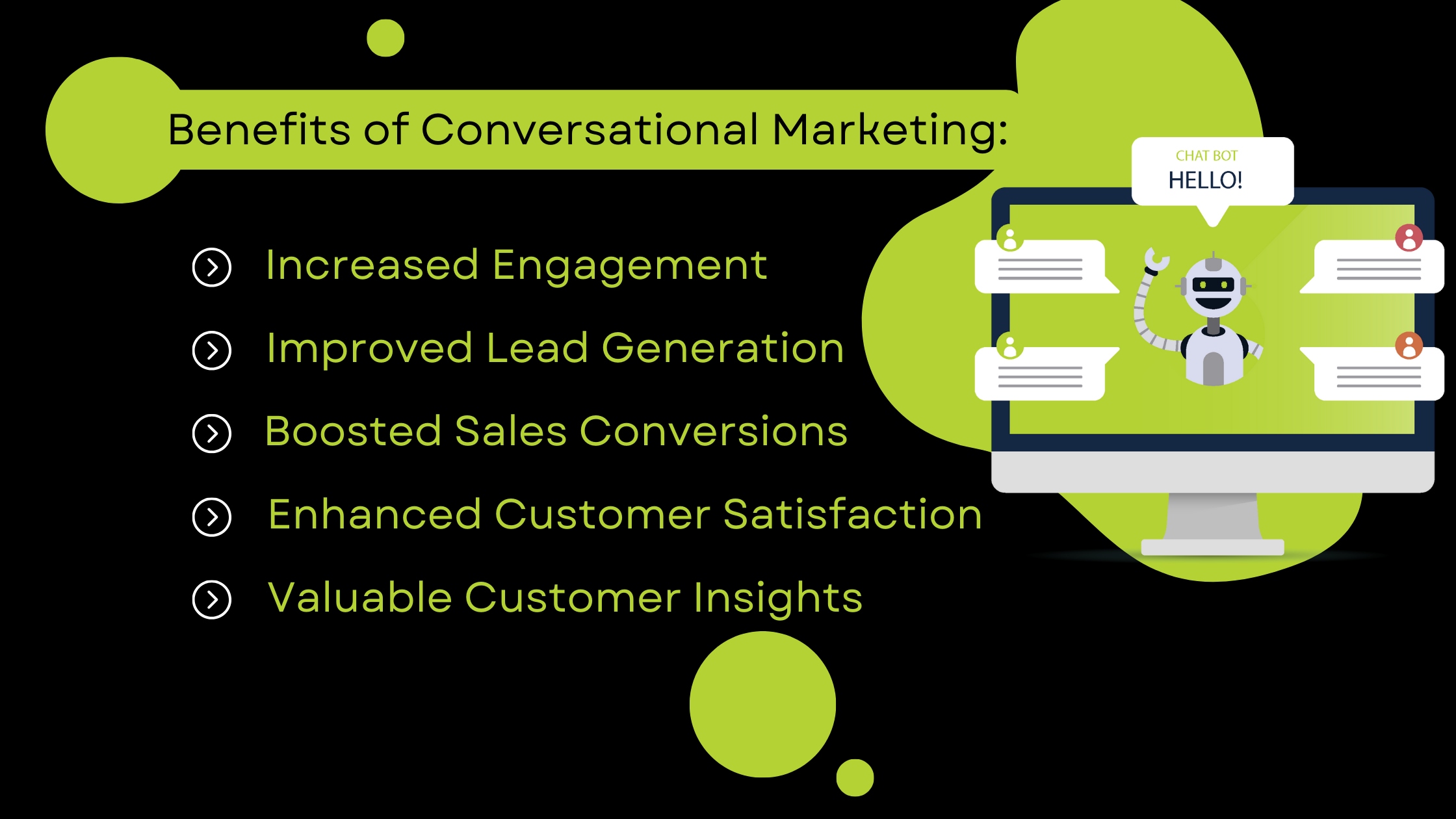 Benefits of Conversational Marketing: