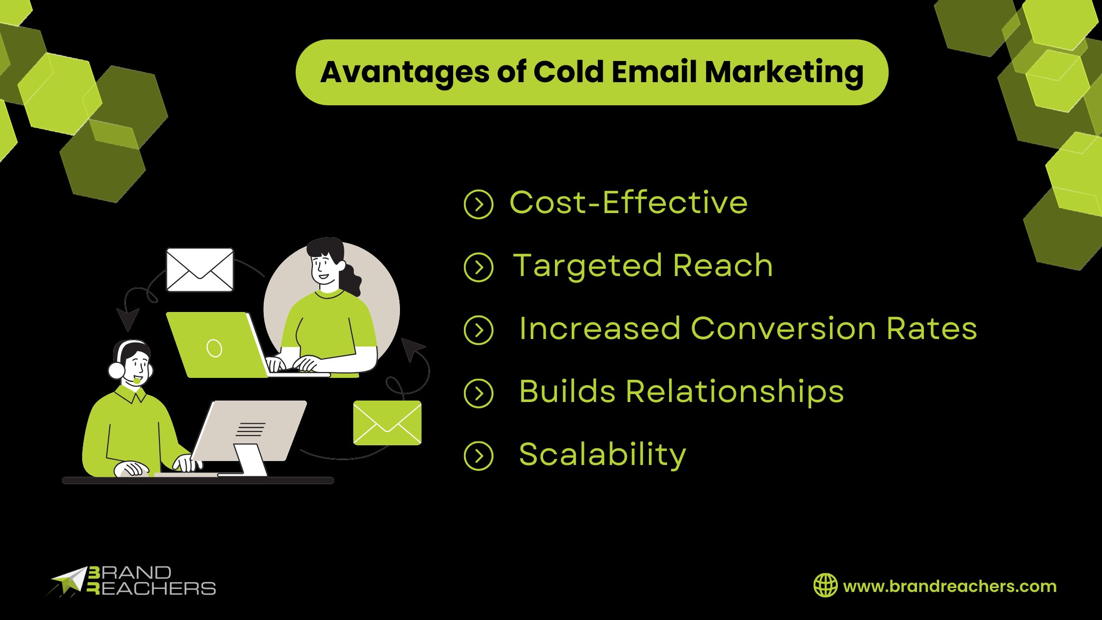 advantages of cold email marketing